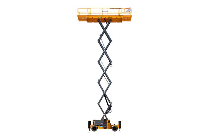 Elektro-Scherenarbeitsbühnen-unwegsames-gelände